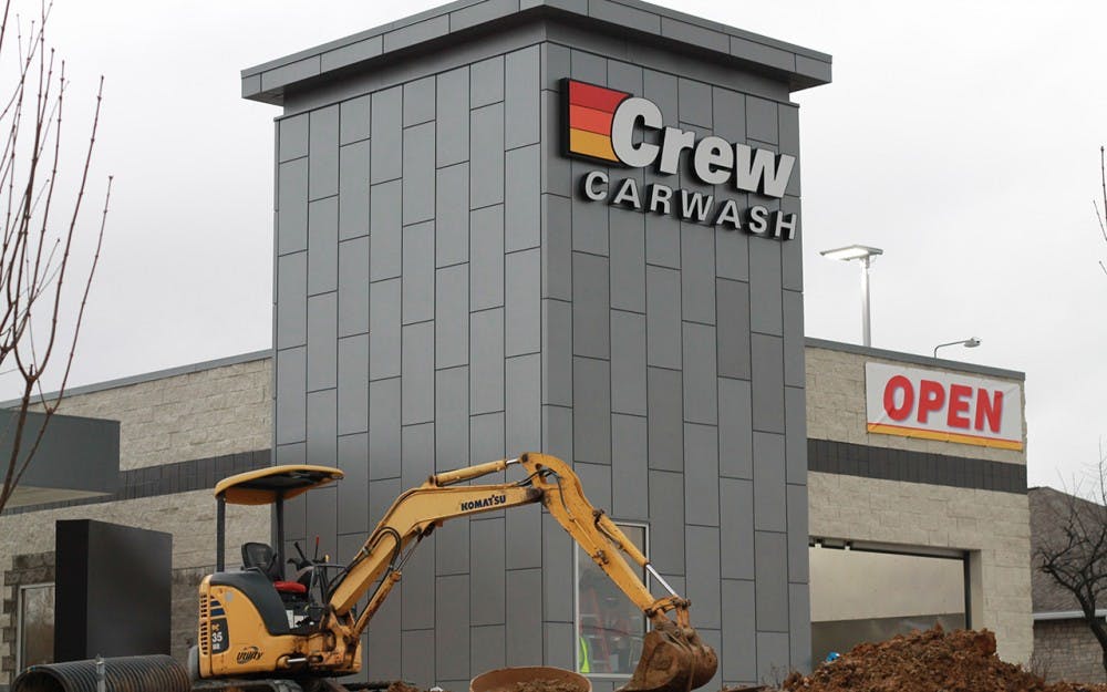 Crew Carwash, located at 3430 W. Third Street, is now open. This is the first Crew Carwash in Bloomington.