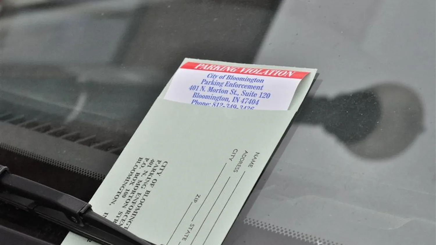 Parking Tickets at IU