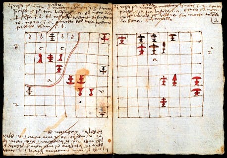 ITALY DA VINCI CHESS CODE