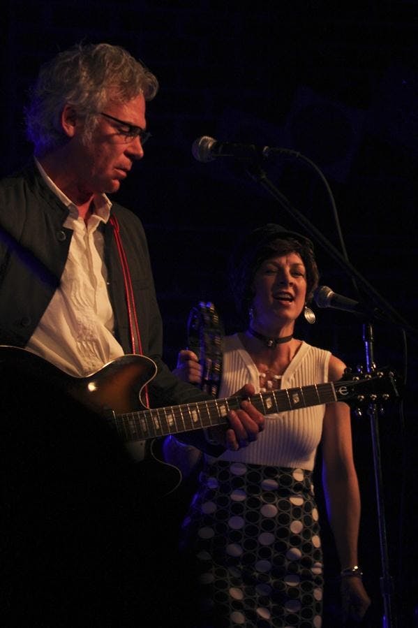 Bluebird end of semester rock history concert Andy Hollinden Glenn Gass