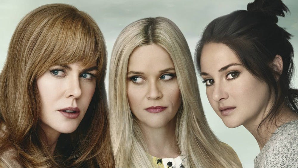 <p>Nicole Kidman, Reese Witherspoon &amp; Shailene Woodley star in the American drama series &quot;Big Little Lies.&quot; </p>
