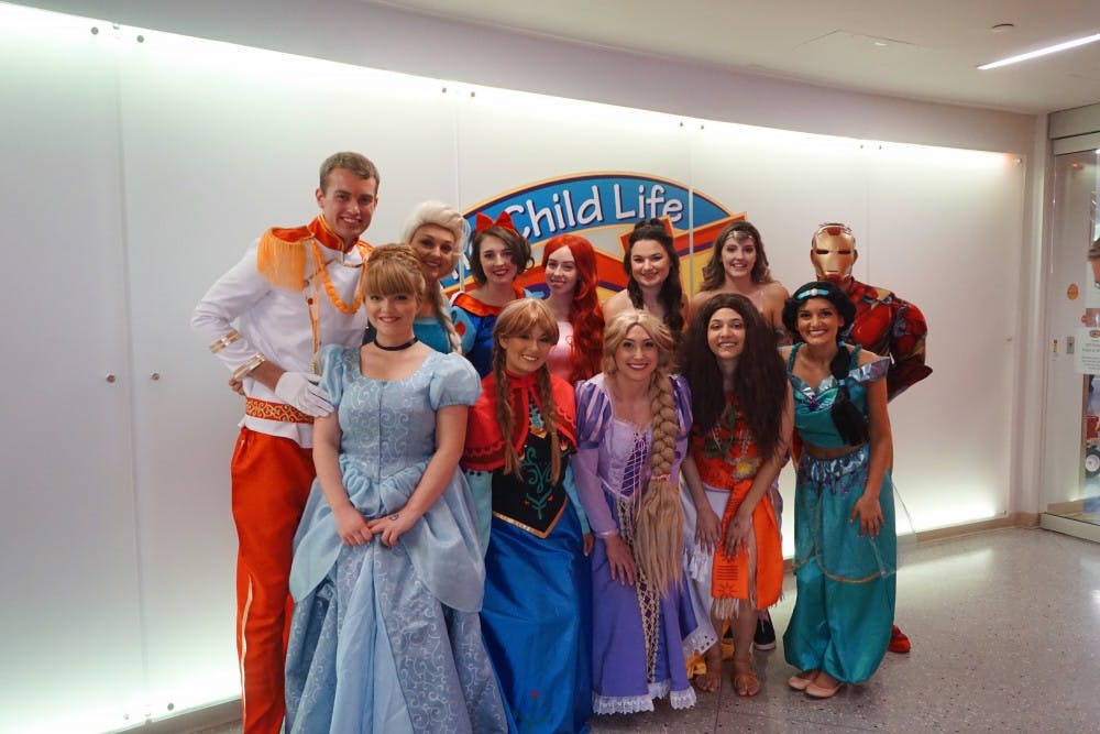 <p>Royal Encounters at IU is a volunteer organization in which IU students dress up as popular children’s movie characters and visit patients at the Riley Hospital for Children. &nbsp;</p>