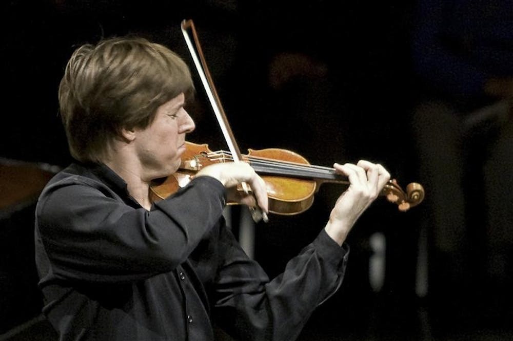 Violin virtuoso and IU alum Joshua Bell performs Tartini's "Devil's Trill" Sonata on Sunday, February 10, 2008 at the Musical Arts Center. A native of Bloomington, Bell will join the IU Jacobs School of Music as a senior lecturer in the String Department.