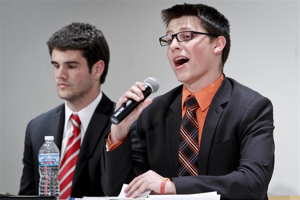 IUSA debate