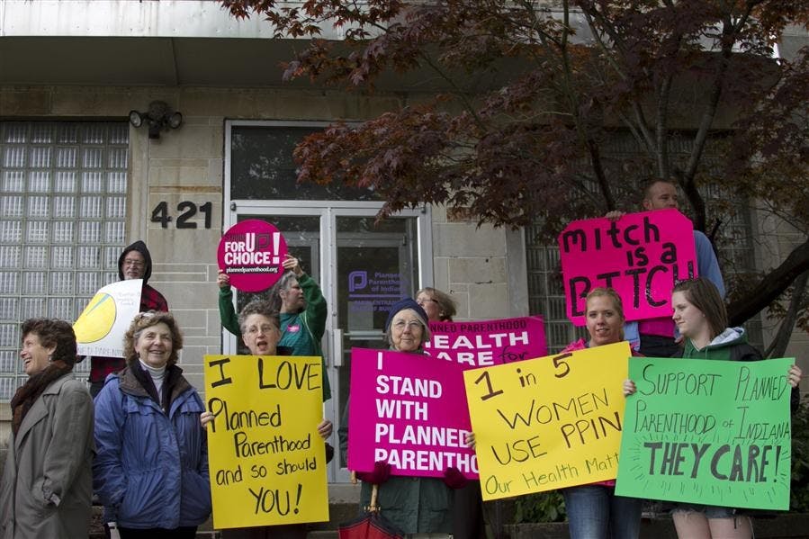Planned Parenthood Rally