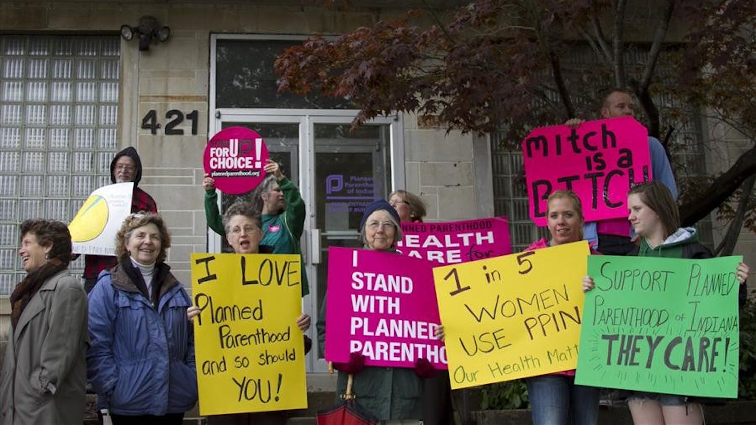 Planned Parenthood Rally