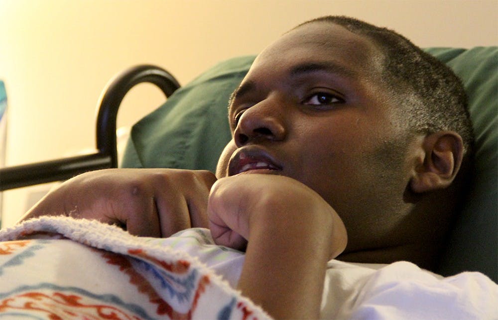 Before being shot in the head, Dre Knox was an honor roll student and an aspiring athlete. But more than two years since the shooting, he is still unable to walk or talk. 