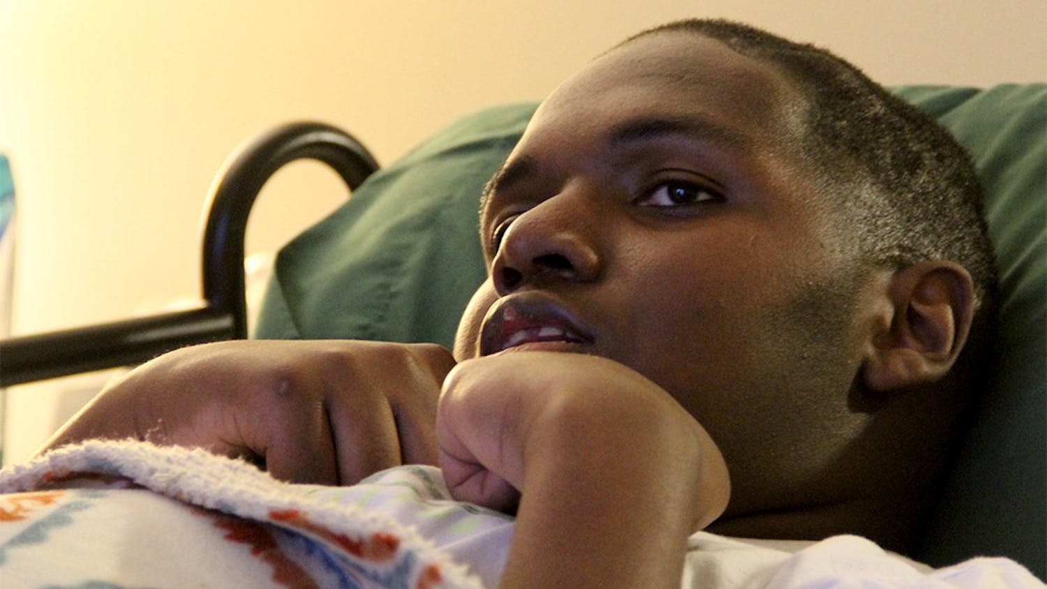 Before being shot in the head, Dre Knox was an honor roll student and an aspiring athlete. But more than two years since the shooting, he is still unable to walk or talk.