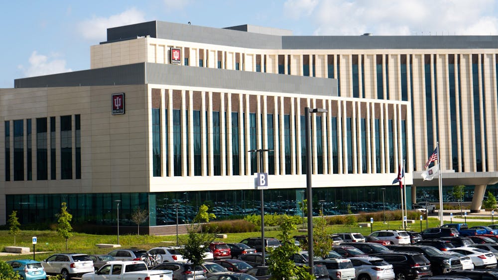 The IU Health Bloomington Hospital stands Sept. 7, 2022, at the corner of East Discovery Parkway and North Indiana 45 Bypass. The hospital recently chose to not renew its stroke certification.