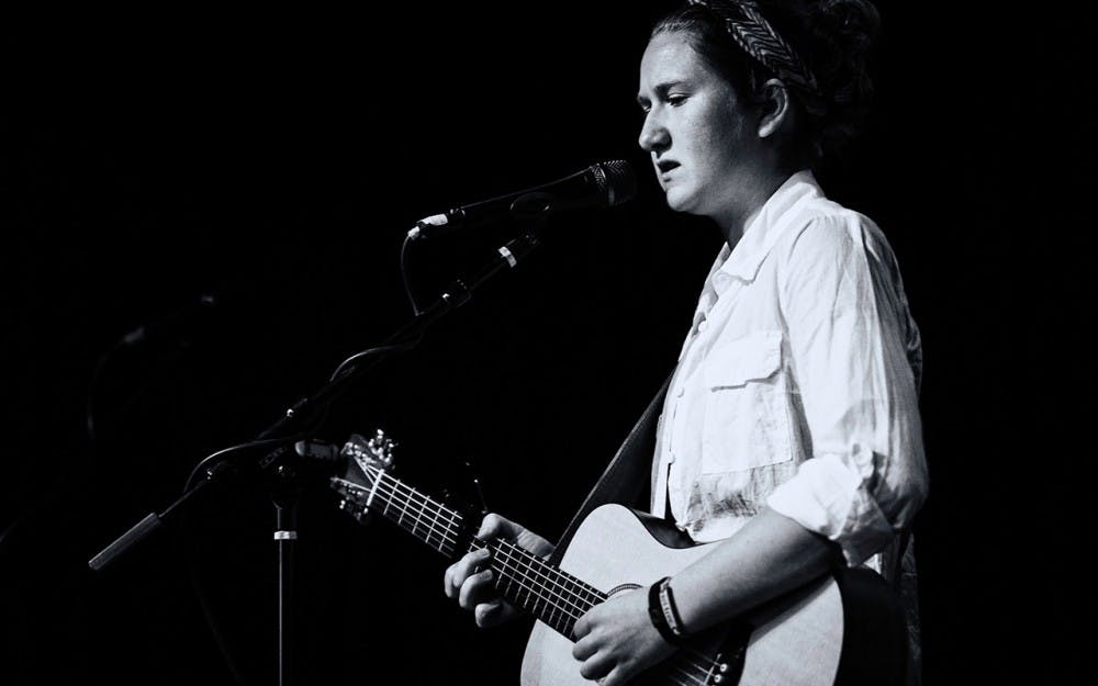 Junior Kacie Swierk has performed original music around Bloomington since last fall and will release her first single this weekend. The debut of her only single "Bonfire Blues" will be followed by a single release celebration at Jefferson Street Music Studio. 