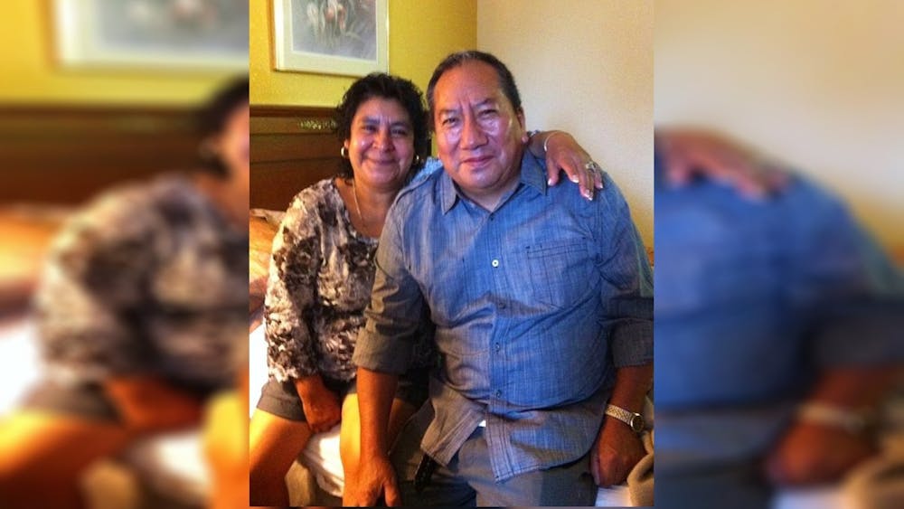 Maria A. Marquez with her husband Alejandro Eduardo Pani Tecuapetla. Eduardo was well known in the Bloomington community, his daughter said. 