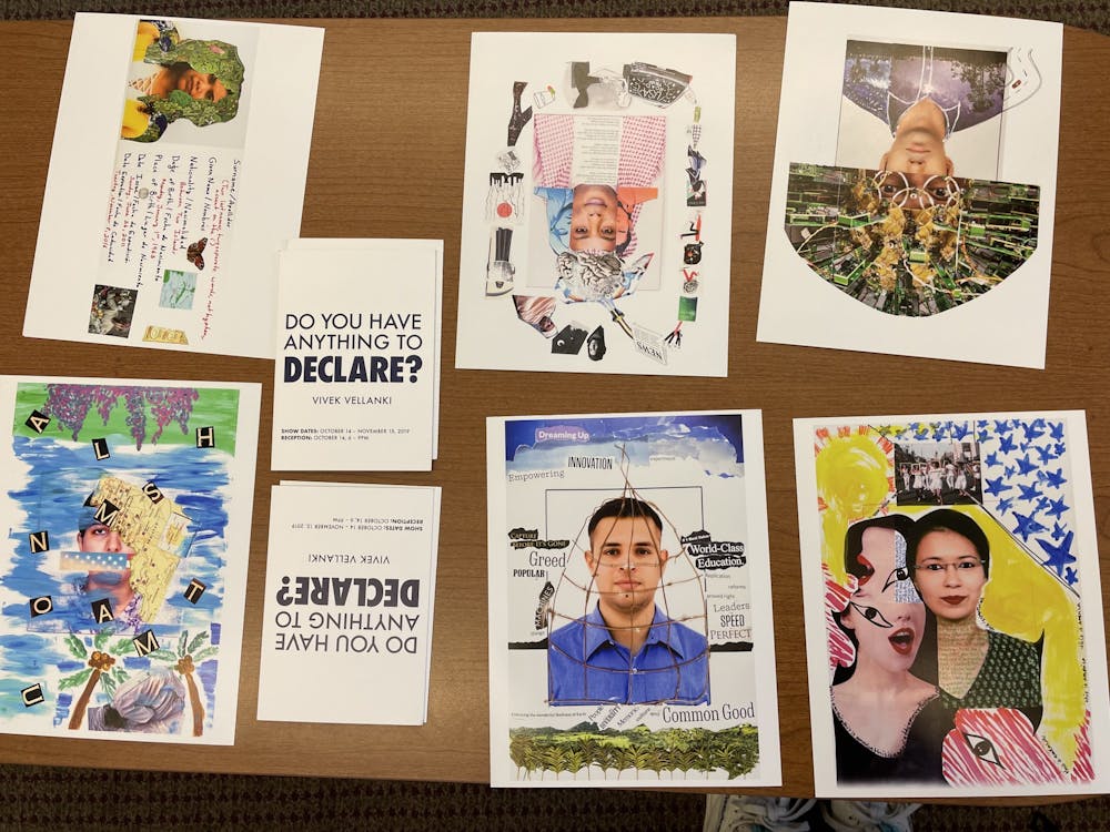 The Asian Culture Center led the Passport Photo Project event, in partnership with visiting assistant professor Vivek Vellanki on Thursday. Participants were asked to design their passport photos by thinking, “What do you want the world to know about you?” 
