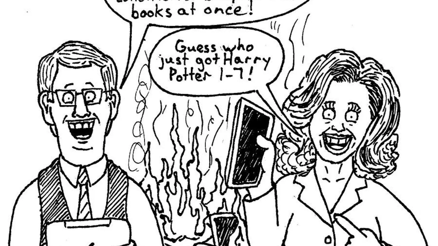 iPad book burning