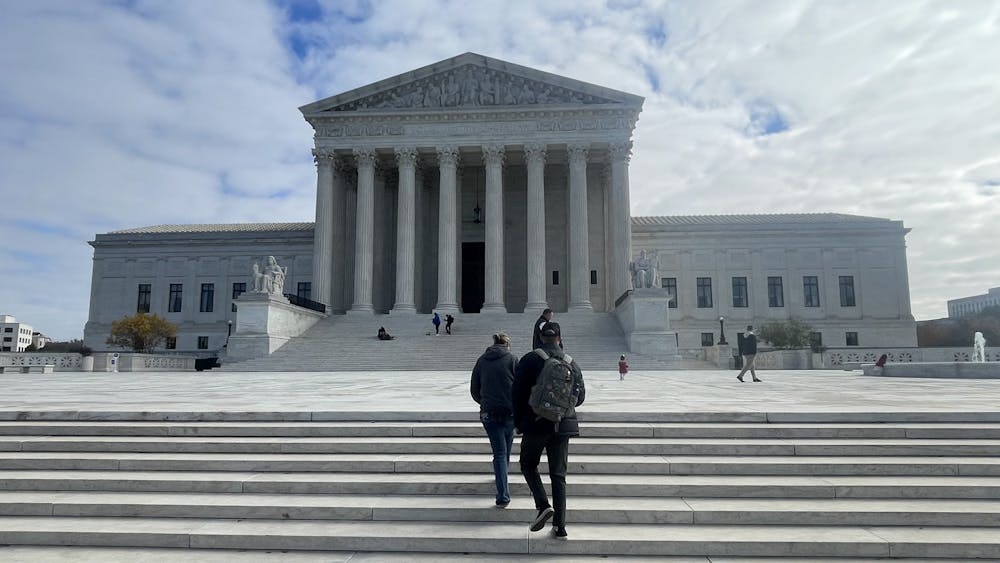 The Supreme Court building is seen Oct. 30, 2022. In the current term, SCOTUS heard arguments regarding several high-profile cases, including voting rights, environmental protection and affirmative action.  