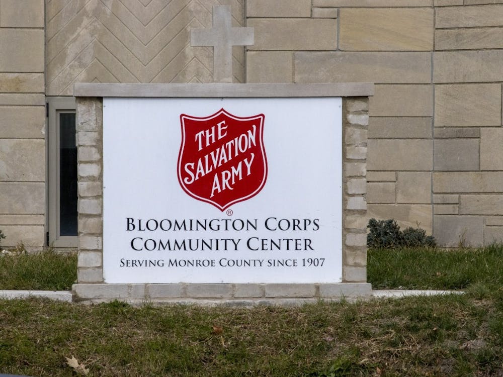 The Bloomington Salvation Army is seen Nov. ﻿16, 2022, at 111 N. Rogers St. The Salvation Army collects necessities like nonperishable items, hygiene products and clothing throughout the year and distributes them to residents in need.