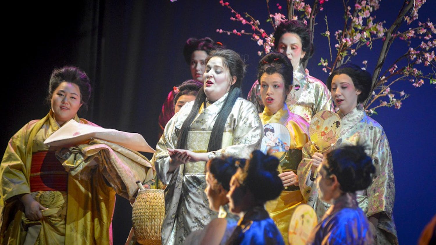 The IU Opera presents Giacomo Puccini's "Madama Butterfly" in a dress rehersal Tuesday evening in the Musical Arts Center. The italian opera follows the tragic love story of a geisha who must fight for her child after her husband returns from the Navy with an American wife.