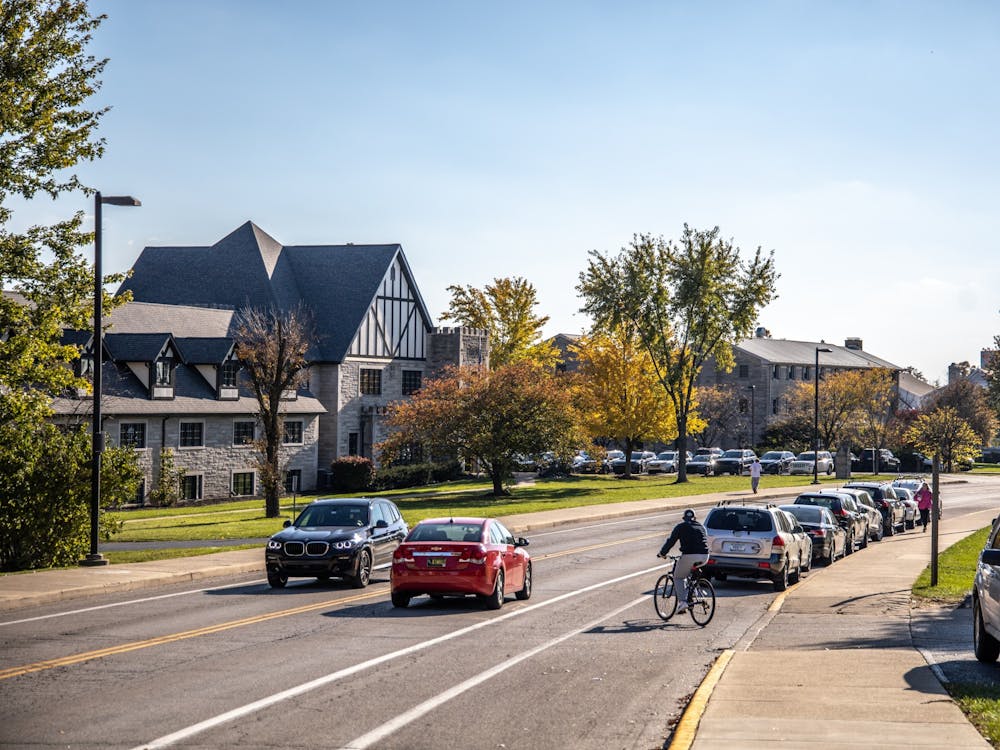 North Eagleson Avenue is seen Nov. 4, 2021. IU placed its chapter of Pi Kappa Alpha on cease and desist Thursday.