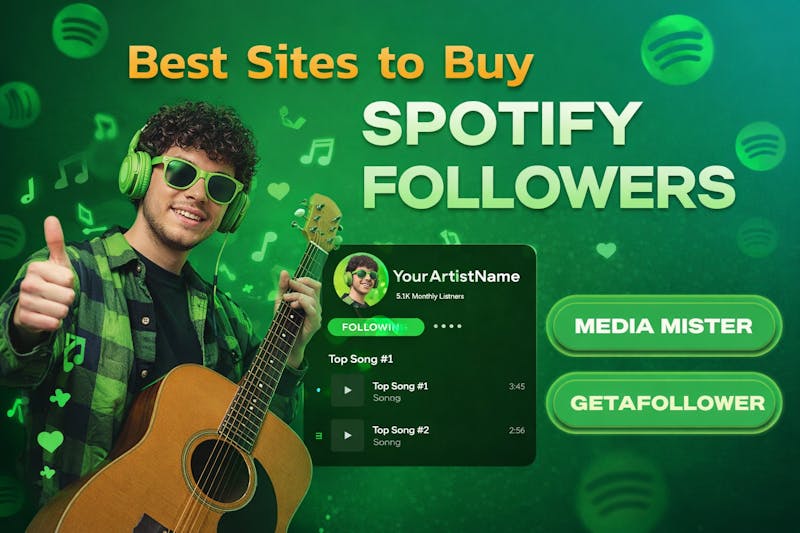 Top 5 Sites to Buy Spotify Followers: Most Trusted