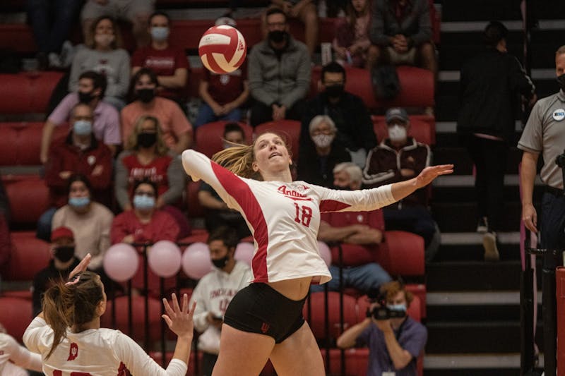 Indiana volleyball loses three set match against No. 11 Minnesota ...