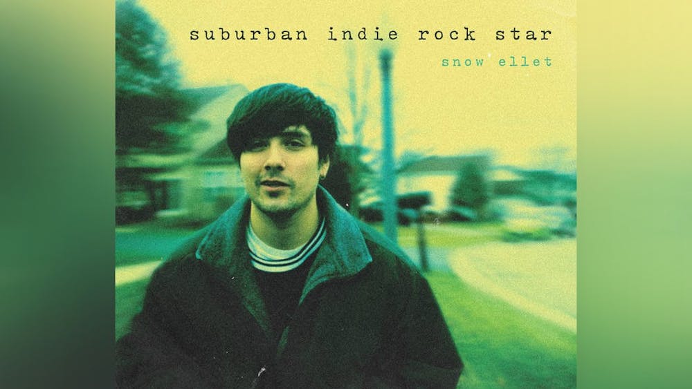 The album cover of &quot;Suburban Indie Rock Star,&quot; snow ellet&#x27;s debut, is pictured. &quot;Suburban Indie Rock Star&quot; was released March 19.