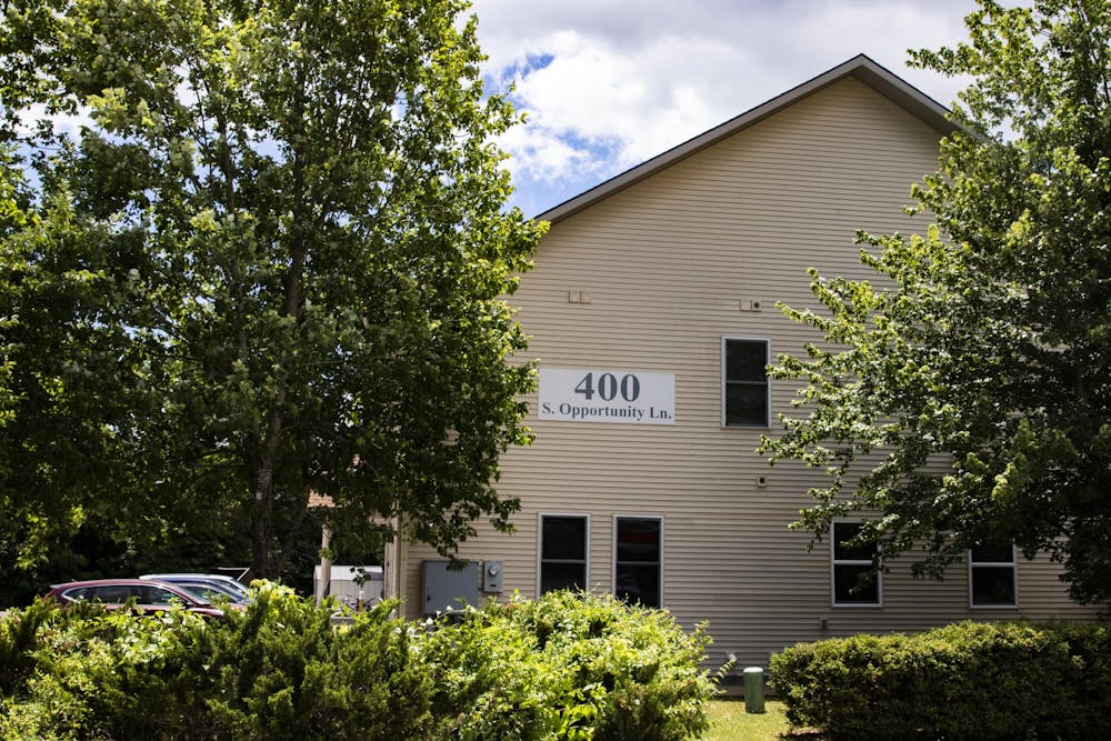 <p>The Wheeler Mission Center for Women &amp; Children Bloomington is located at 400 S. Opportunity Lane. The organization recently purchased an additional building at 215 Westplex Ave. to expand its services.</p><p> </p>