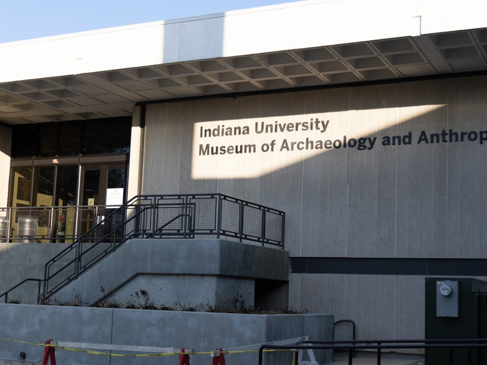 The new IU Museum of Archaeology and Anthropology is seen Jan. 14. The museum was announced in former IU President Michael A. McRobbie&#x27;s bicentennial speech in 2019 and is set to open in 2023. The museum will showcase collections from both the Glenn A. Black Laboratory of Archaeology and the Mathers Museum of World Cultures.