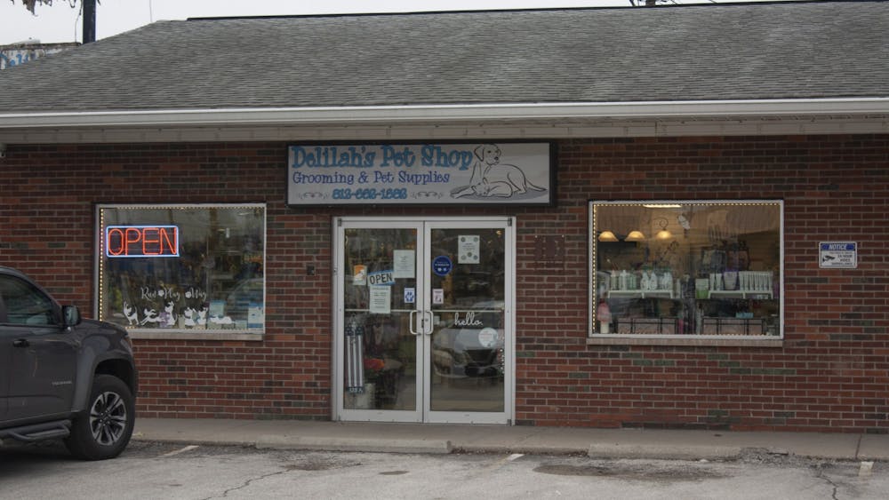 Delilah&#x27;s Pet Shop is seen on West Third Street on Jan. 14, 2023. Delilah&#x27;s Pet Shop is unable to sell cats and dogs under a new city ordinance that went into effect Jan. 1, 2023. 