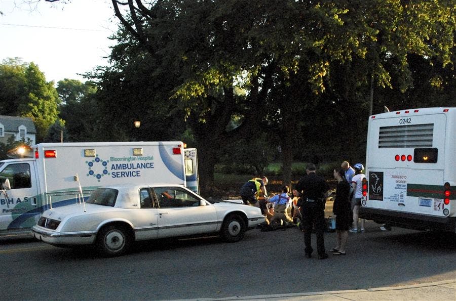 Wells Library Accident