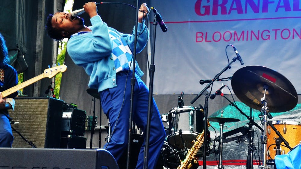 The Granfalloon Outdoor Music Fest took place at Upland Brewing Company on May 11. Concertgoers stood for hours in the rain on Saturday to listen to the live music. Durand Jones &amp; The Indications, Parquet Courts, and singer-songwriter Neko Case played at the event.