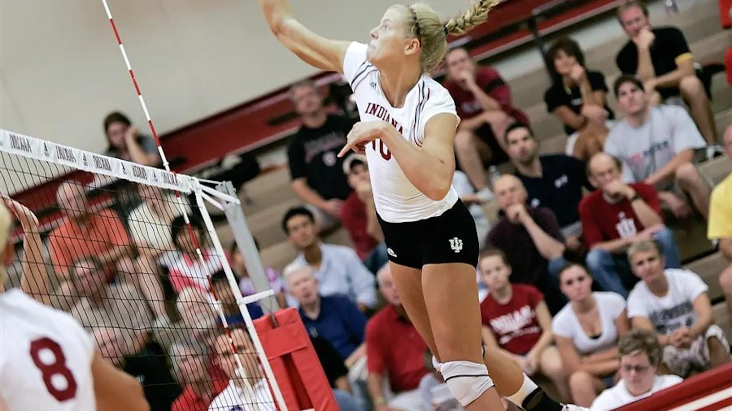 IU volleyball vs UIC