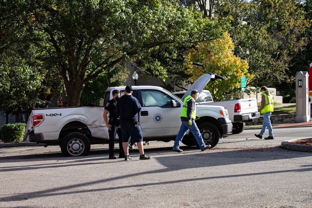 IU student hospitalized after being struck by car at the intersection