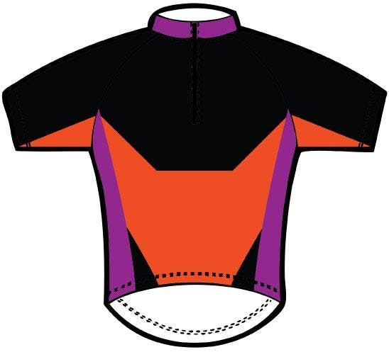 Black Purple Red Jersey