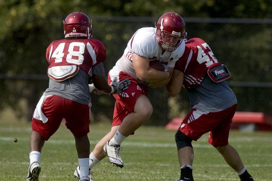 IU Football Practice