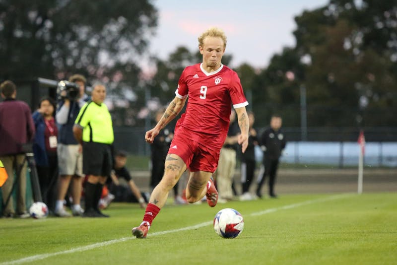 Indiana men’s soccer quick attack, constant pressure too much for Evansville