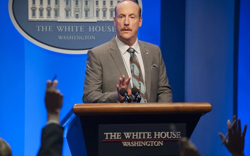 Matt Walsh returns as Mike McLintock in "Veep" Season 6. 