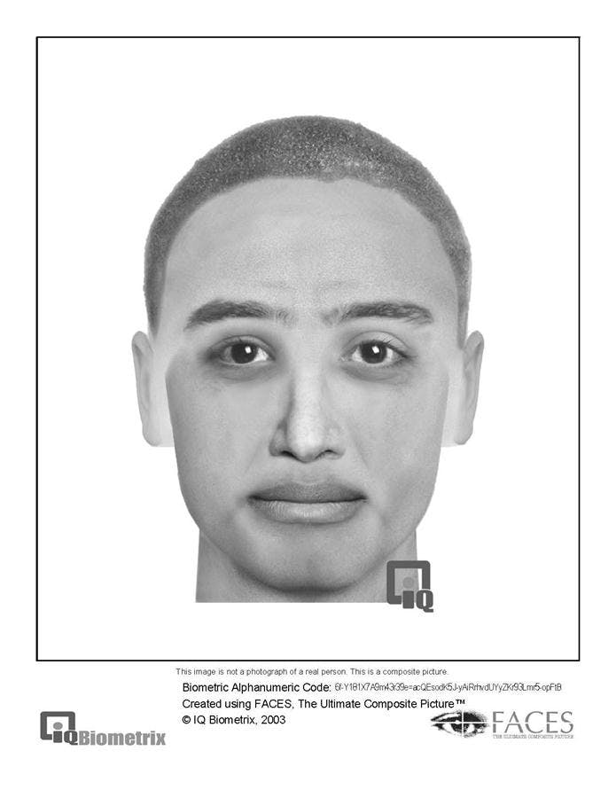 Robbery Suspect Composite