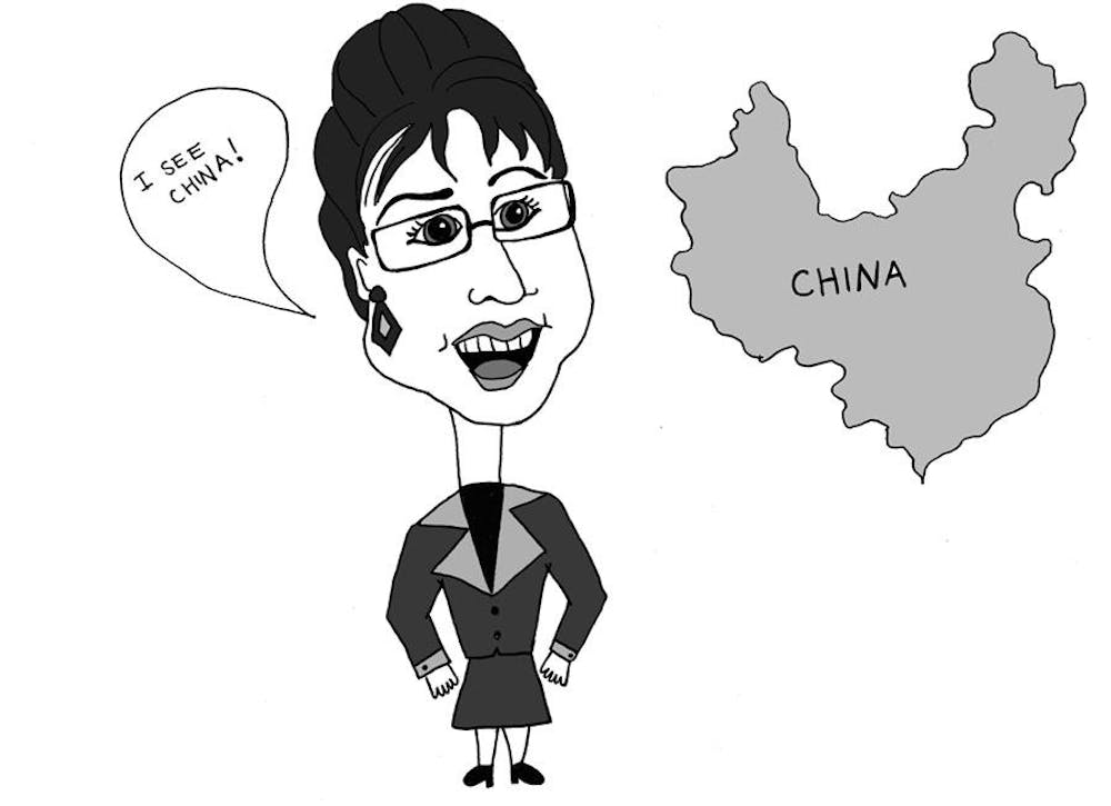 Palin’ around China