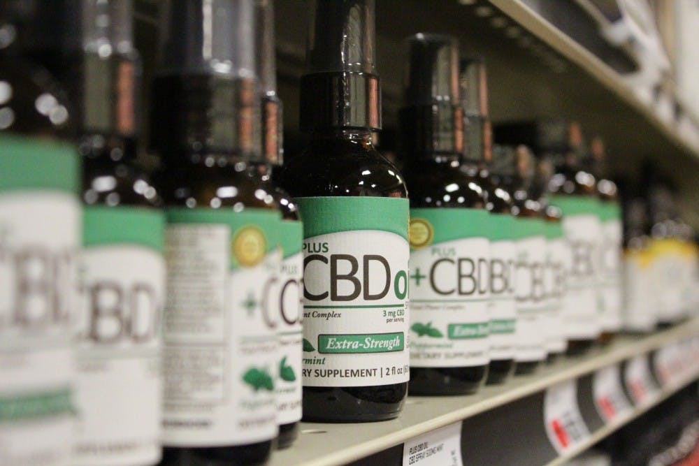 <p>Lucky's Market is one of the few stores in Bloomington with CBD oil in stock. Stores pulled the oil from their shelves as far back as last year, but with the state Senate passing a bill to legalize the oil, places like Bloomingfoods are looking to restock.&nbsp;</p>