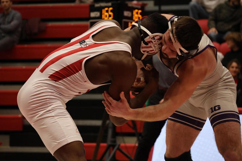 Indiana wrestling dominates home opener, routs Central Michigan 33-7