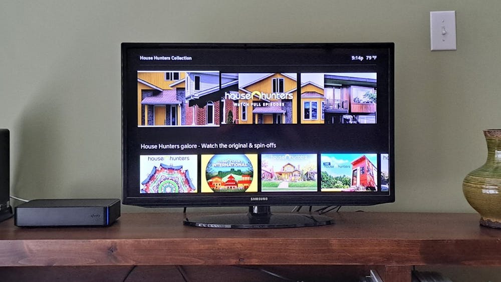 A screen showing the TV collection “House Hunters” is seen May 22, 2023, at Isabella’s house. Watching &quot;House Hunters&quot; gives viewers the chance to see what life is like in different parts of the country and the world.