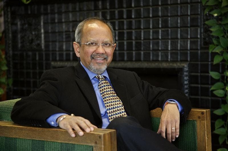 India's Prime Minister Manmohan Singh, presented Indiana University Professor Sumit Ganguly with one of the highest honors that can be bestowed upon an Indian living abroad, the Pravasi Bharatiya Samman Award. 