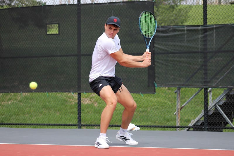 Indiana men’s tennis’ Pomeranets, Yunis compete strong at Big Ten Individual Championships