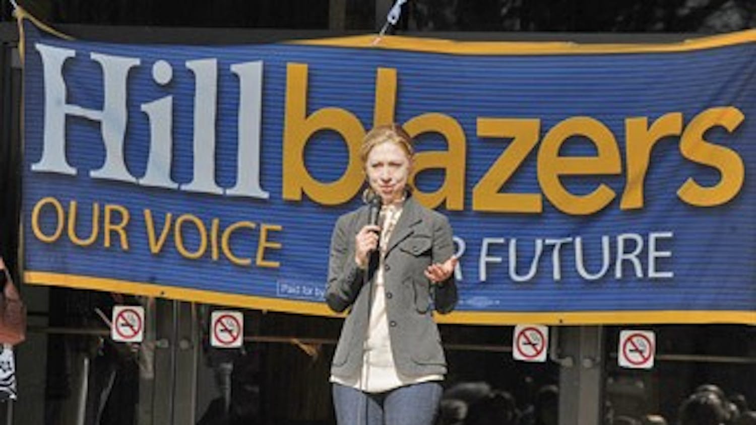 CHELSEA CLINTON CAMPAIGNS