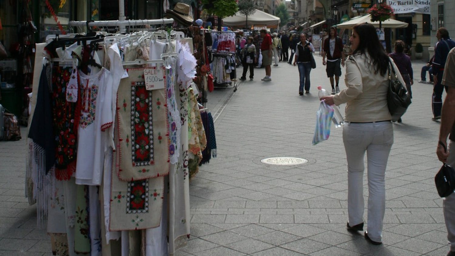 Shoppers can find locally made gifts, one-of-a-kind clothing and intricately beaded linens along Budapest’s streets.&nbsp;