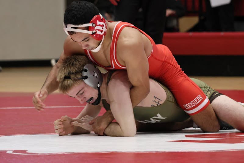 Indiana wrestling remains perfect at home, dismantles Army 26-14