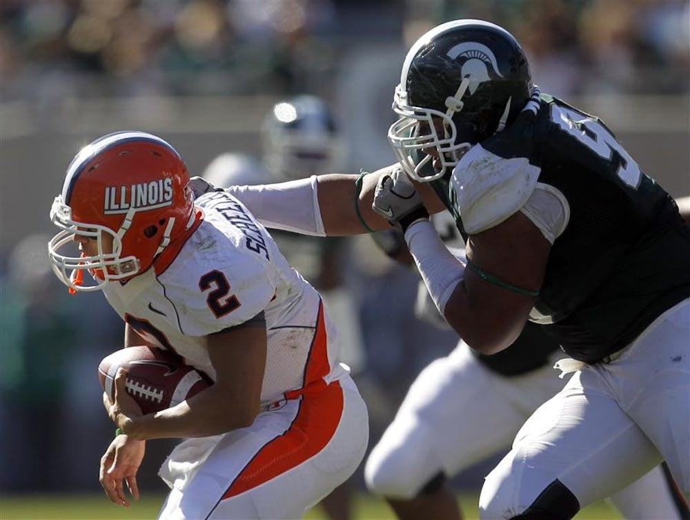 SPORTS FBC-ILLINOIS-MSU 3 DE