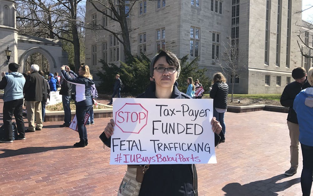 Anti-abortion Activists Protest University's Case Against State ...