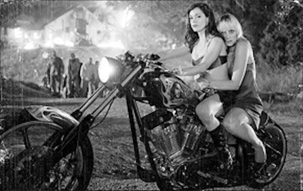 Rose McGowan and Marley Shelton are looking good and ready to kill zombies.