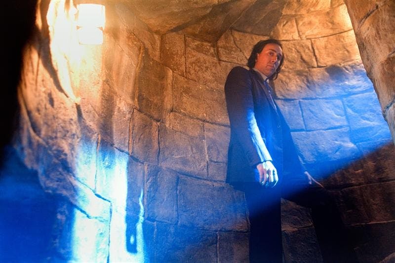 Nicholas Cage looks down upon anyone who didn't enjoy "Ghost Rider."