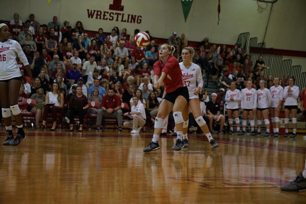 IU Volleyball vs Northwestern